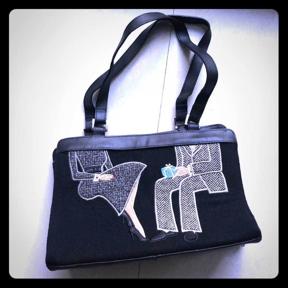 SUMMER TOMPKINS Tiffany’s Proposal felt purse New